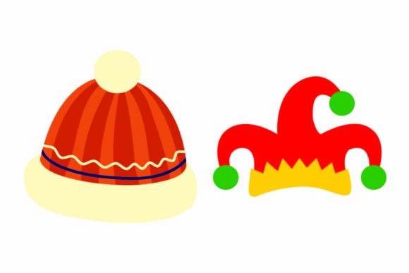 Christmas Cap Happy Celebration Vectors