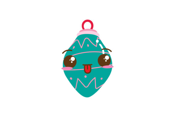Christmas Decoration Ball Vector Cute Illustrations