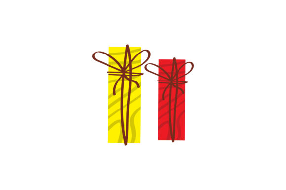 Christmas Gift Illustrations Asset
