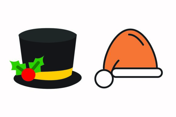 Christmas Hat Warm Illustration Vectors