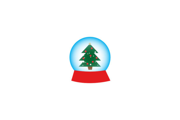 Christmas Illustration Crystal Ball