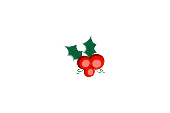 Christmas Mistletoe Asset Vector for Festive Branding