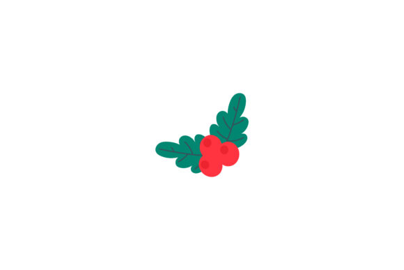 Christmas Mistletoe Illustration for Crafting