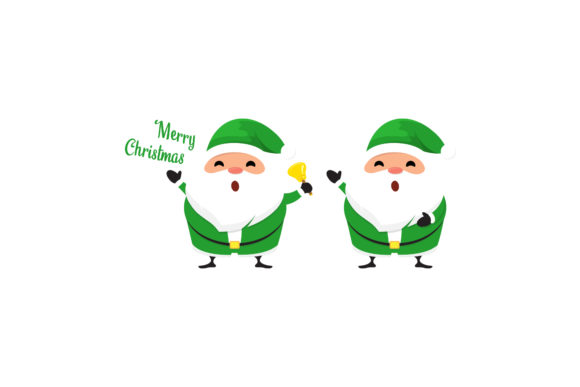 Christmas Santa Vector Set 20