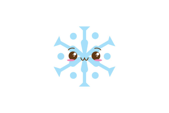 Christmas Snoeflakes Cute Vector