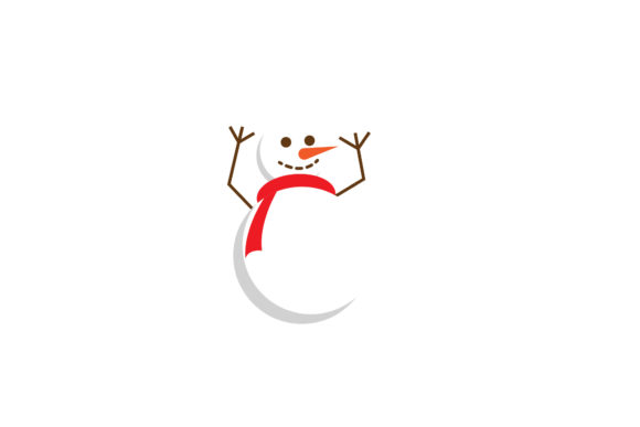 Christmas Snowman Assets Illustration
