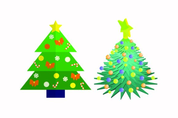 Christmas Tree December Illustration